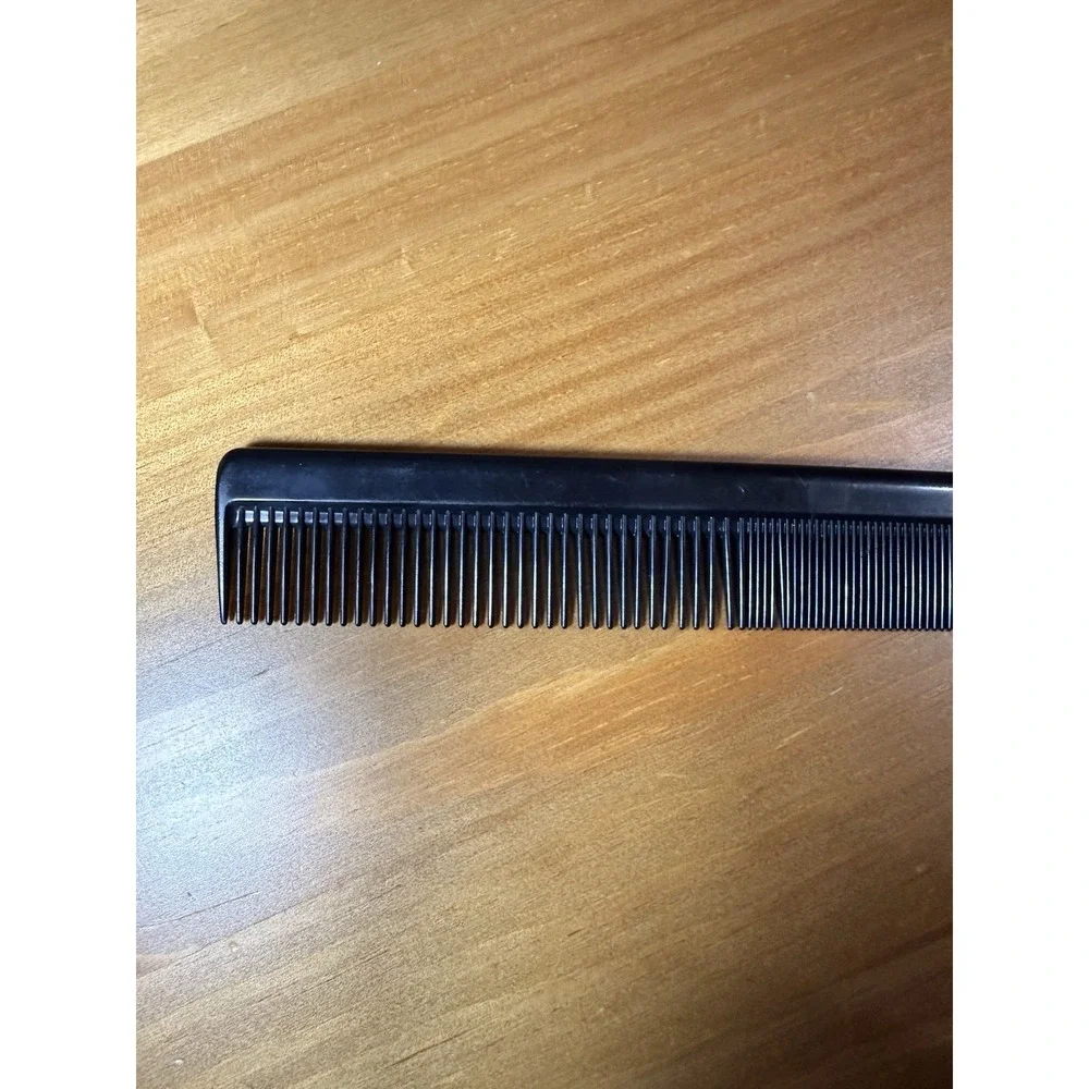 Vintage Genuine Ace Hard Rubber & Conair Black Hair‎ Combs 7